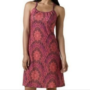 Prana Breathe Quinn Floral Athletic Halter Dress size medium